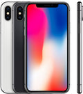 iPhone X front and back