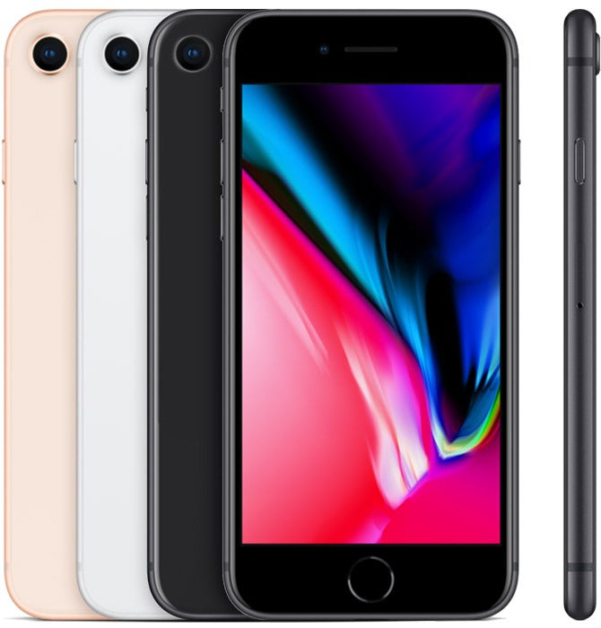 iPhone 8 front and back