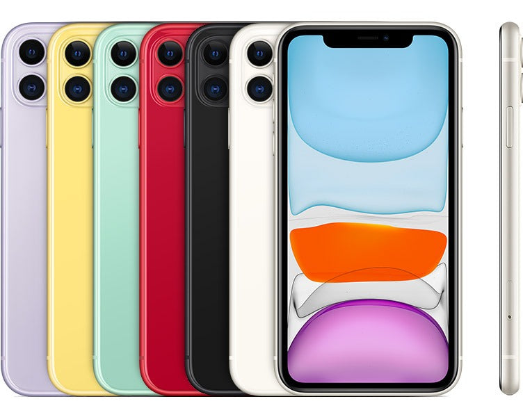 iPhone 11 front and back