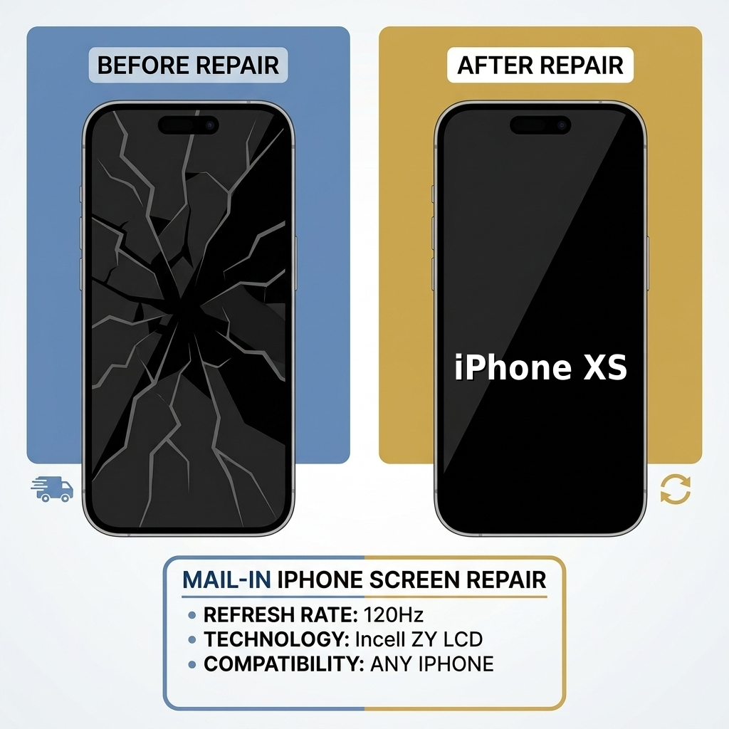 iPhone XS Screen Repair Service (Mail In) - Screenie