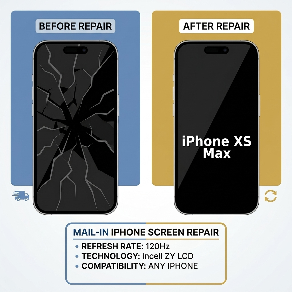 iPhone XS Max Screen Repair Service (Mail In) - Screenie