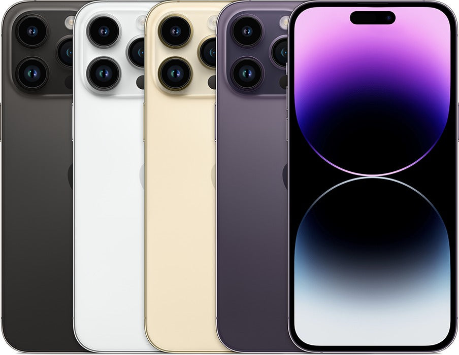 iPhone 14 Pro Max front and back