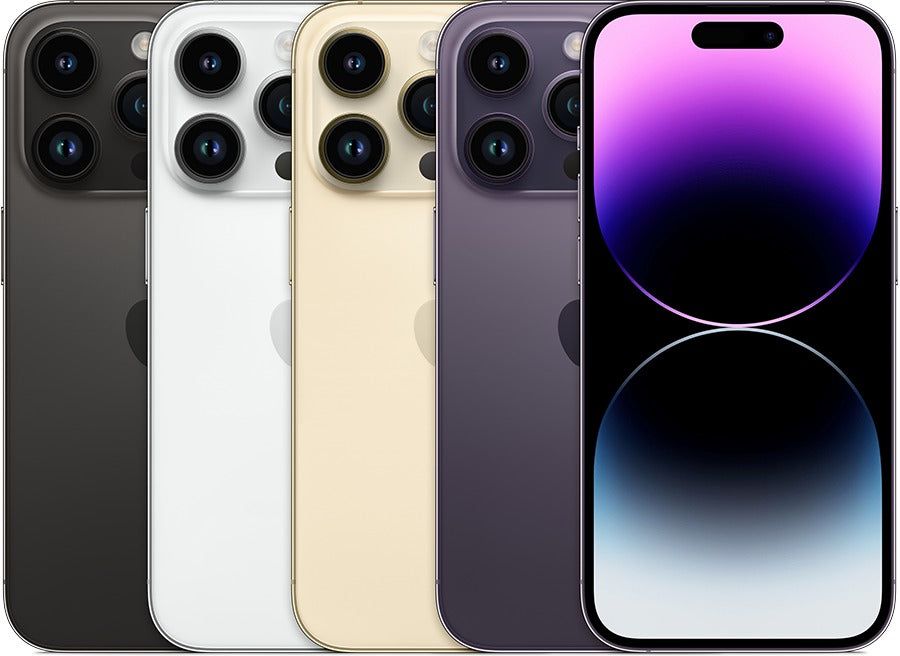 iPhone 14 Pro front and back