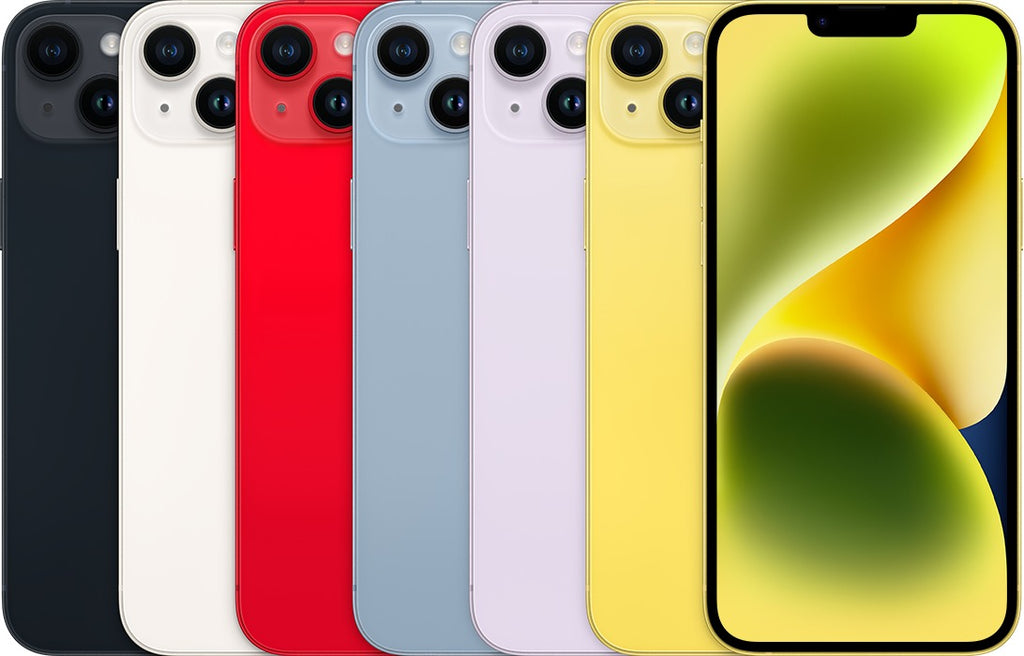 iPhone 14 Plus front and back