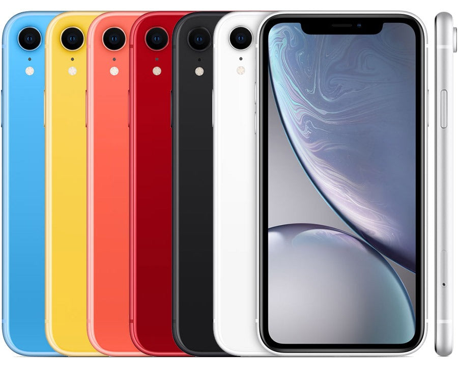 iPhone XR front and back