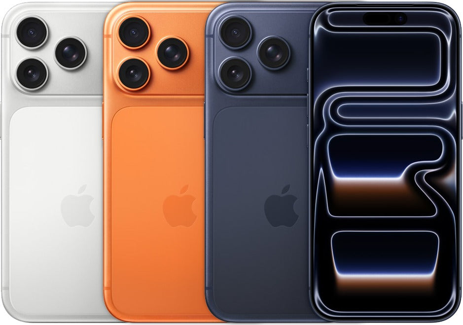 iPhone 17 Pro front and back
